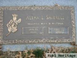 Altha L. Reutzel Shirrell