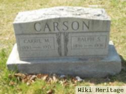 Ralph Sheriff Carson