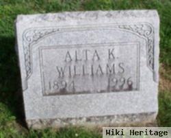 Alta Kemp Williams