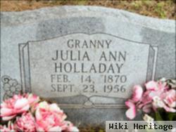 Julia Ann Farrar Holladay