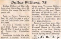 Dallas Ray Withers