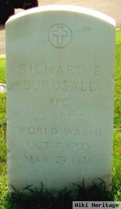 Richard E Burdsall