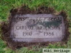 Carl O. Erickson