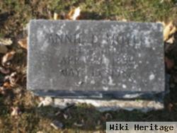 Annie Dierolf Wentling Moyer