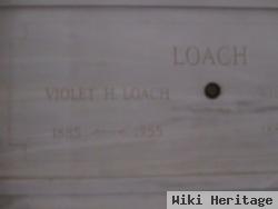 Violet H. Todd Loach