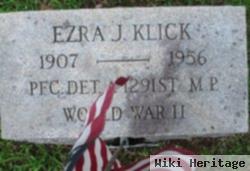 Pfc Ezra J Klick