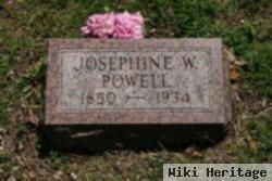 Josephine W Wess Powell