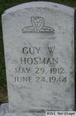 Guy Walter Hosman