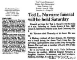 Ted Lewis Navarre