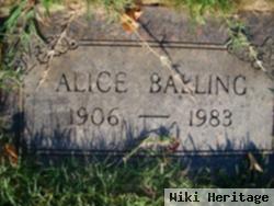 Alice Balling