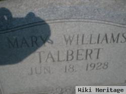 Mary Williams Talbert