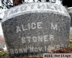 Alice M Markham Stoner