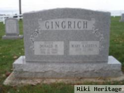 Donald H Gingrich