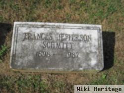 Frances Jefferson Schmitt