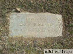 David F. Miller