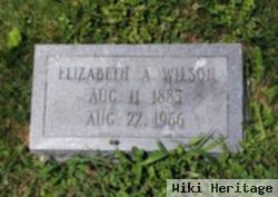 Elizabeth A Wilson