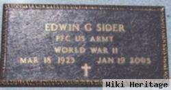 Edwin G. Sider