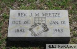 Rev J. M. Meetze