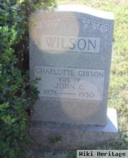 Charlotte Gibson Wilson