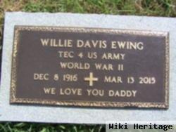 Willie Davis Ewing