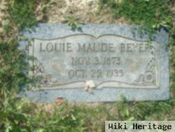 Louie Maude Lowther Beyer