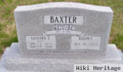 Genevra J Miller Baxter