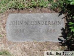 John Milton Henderson