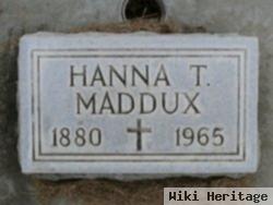 Hanna Thornton Maddux