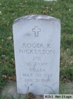 Sgt Roger K. Nickerson