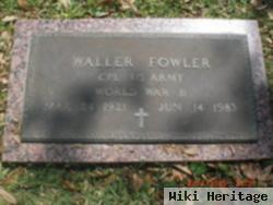 Waller Fowler