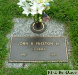 John Raymond Preston, Sr