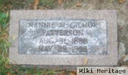 Nancy Mae "nannie" Gilmor Patterson