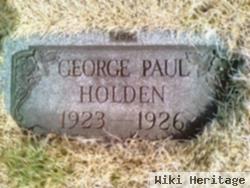 George Paul Holden