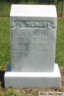 Ada Olivia Pierce Maples