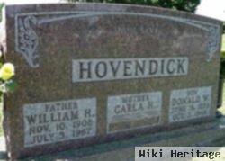 Donald W Hovendick