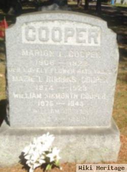 Marion L Cooper