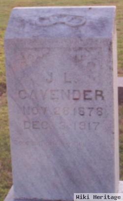 James Lee "bud" Cavender