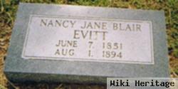 Nancy Jane Blair Evitt