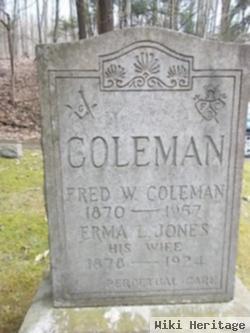 Fred W Coleman