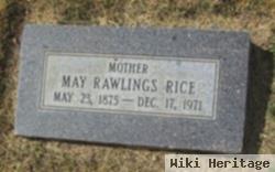 May Rawlings Rice