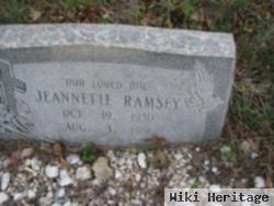 Jeanette Ramsey