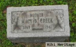 Macy B Creek