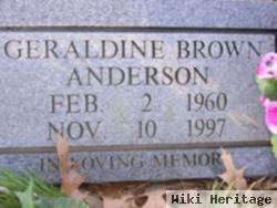 Geraldine Brown Anderson