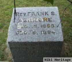 Rev Frank S Ashmore