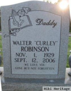 Walter "curley" Robinson