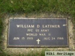 William D Latimer