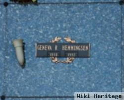 Geneva R. Hemmingsen