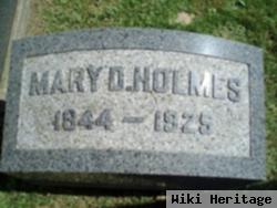 Mary D Resseguie Holmes