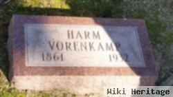 Harm E. Vorenkamp, Sr