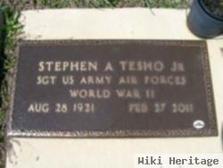 Stephen Andrew "chum" Tesho, Jr